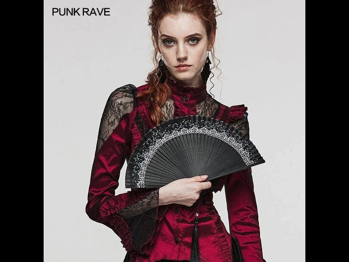 punk-rave-gothic-vines-folding-fan-1