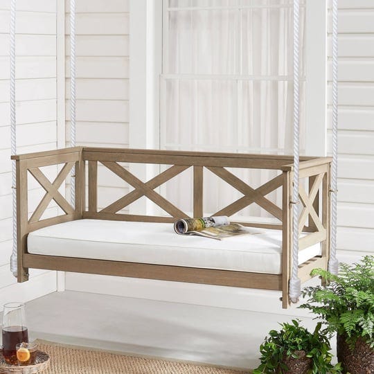 mainstays-ella-rose-2-person-cushioned-bench-porch-swing-gray-1