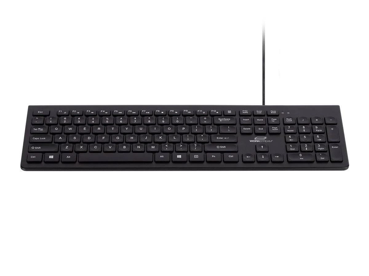 Low-Profile Spill-Resistant Membrane Keyboard for Comfort and Durability | Image