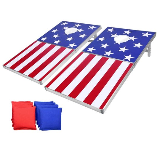 gosports-cornhole-pro-regulation-size-bean-bag-outdoor-lawn-game-american-flag-1