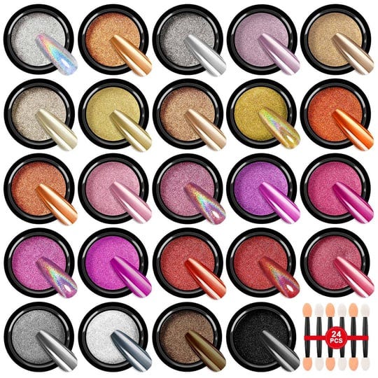 womens-24pcs-saviland-mirror-chrome-nail-powder-set-metallic-rose-gold-chrome-nail-powder-red-silver-1
