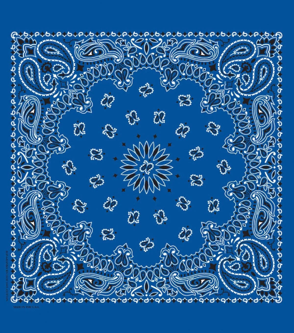 Fashionable Paisley Royal Bandana | Image