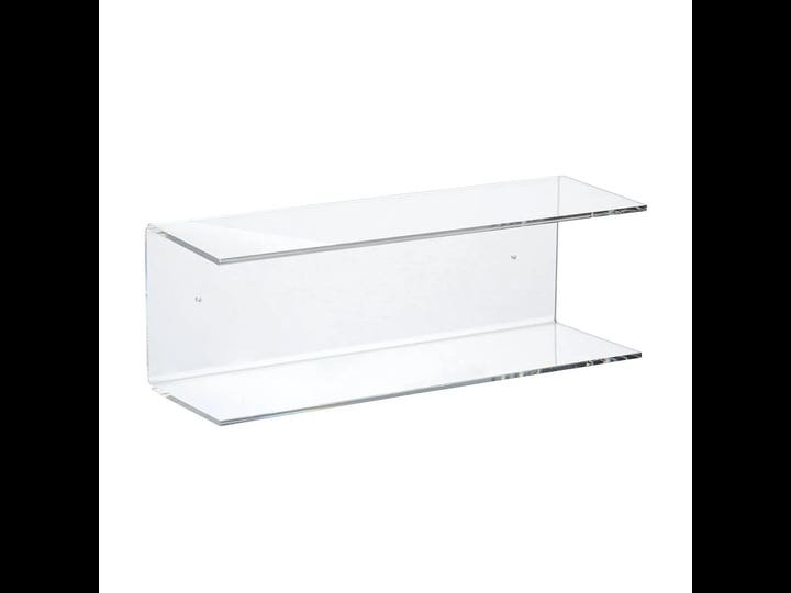double-acrylic-shelf-clear-18-x-6-x-6-1-2-h-the-container-store-1