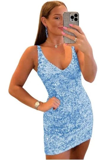 bolodoo-short-sequin-homecoming-dresses-for-teens-2024-v-neck-sparkly-formal-prom-party-gown-1
