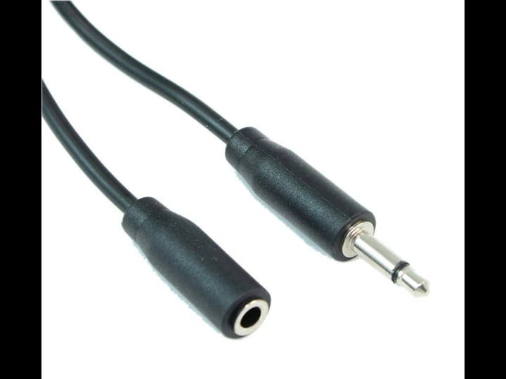 mycablemart-1-5ft-3-5mm-mono-ts-2-conductor-male-to-female-audio-extension-cable-1