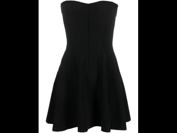 norma-kamali-strapless-fitted-mini-dress-black-1