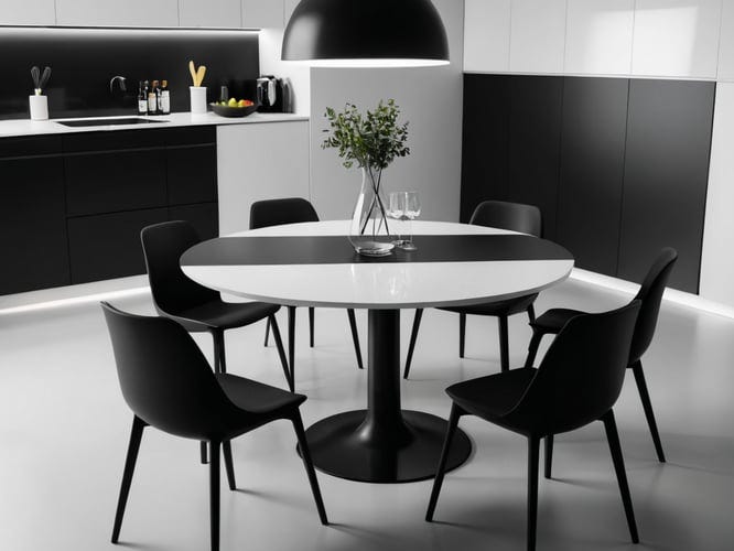 Black-Round-Kitchen-Dining-Tables-1