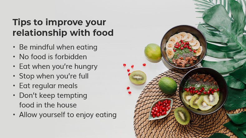 How To Create A Healthy Relationship With Food