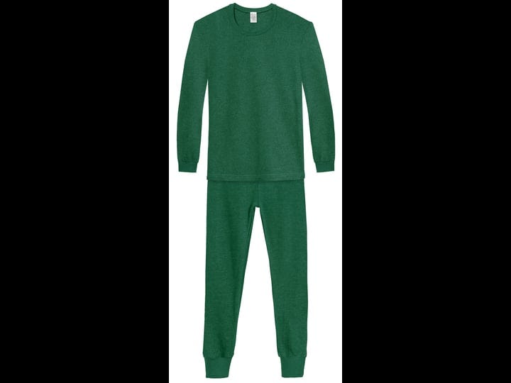 city-threads-mens-thermal-2-piece-long-johns-forest-green-xl-1