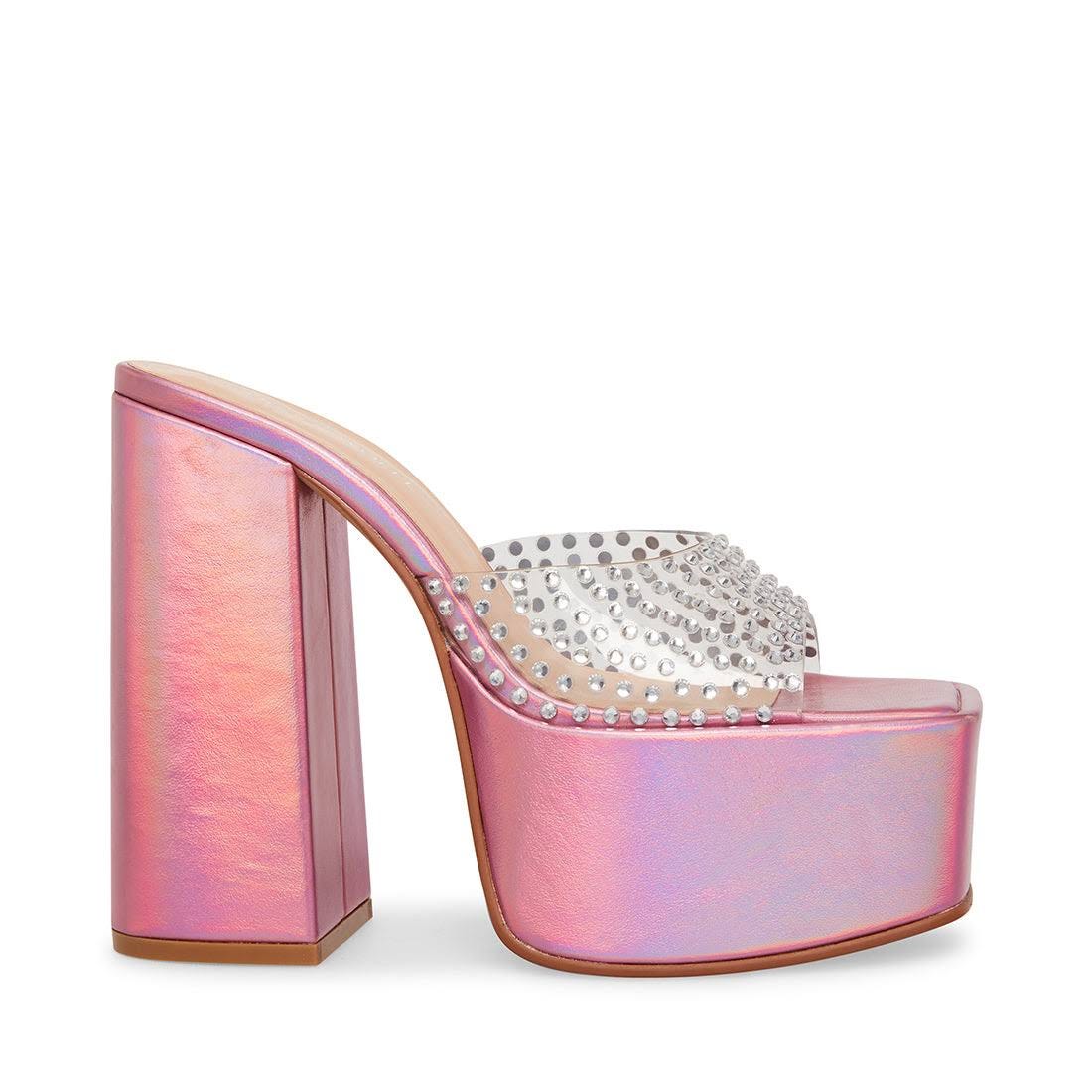Glamorous Luxe Lucite Platform Heels | Image