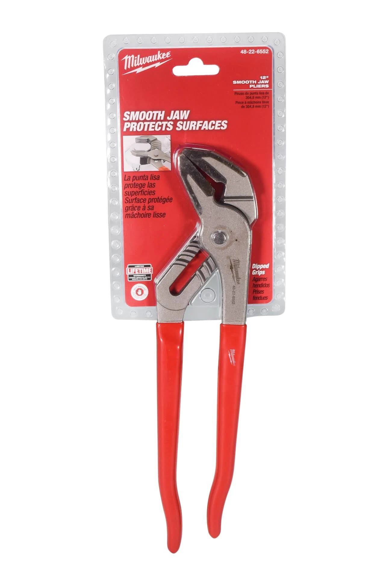 Milwaukee Soft Jaw Pliers with Ergonomic Grip – 12 | Image