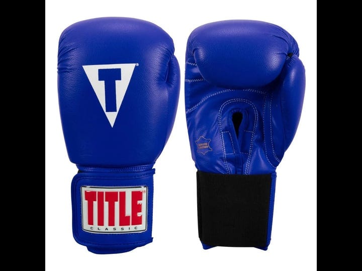 title-classic-leather-elastic-training-gloves-2-0-blue-14-oz-1