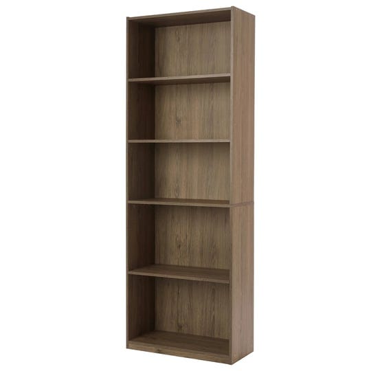 mainstays-5-shelf-adjustable-shelf-bookcase-oak-1