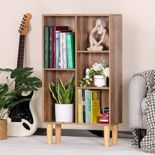 leyaoyao-5-cube-small-bookshelf3-tier-mid-century-modern-bookcase-with-legswood-kids-bookshelves-sto-1