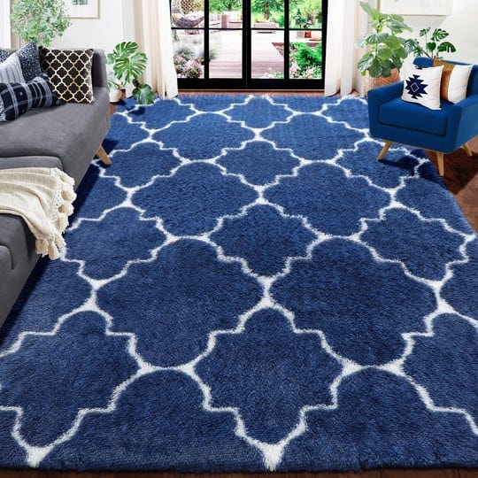 amdrebio-navy-blue-and-white-rug-for-bedroom-5x7-rug-soft-fluffy-fuzzy-area-rugs-for-living-room-mor-1