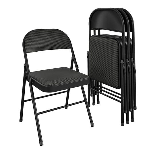 mainstays-fabric-padded-folding-chair-black-4-count-1