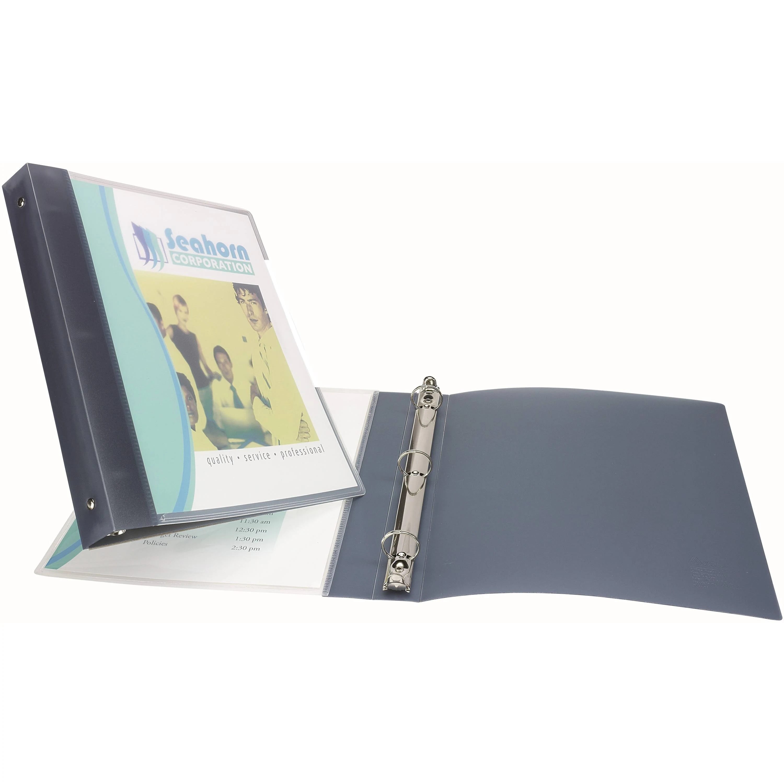 Elegant 3-Ring Flexible Project Binder with 1