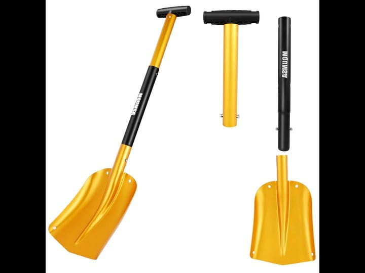 kaminuo-portable-colorful-telescopic-aluminum-car-adjustable-extended-edition-snow-shovel-golden-1