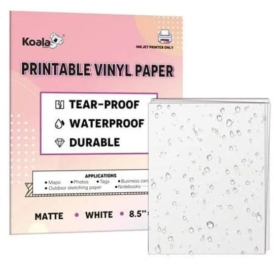 koala-printable-waterproof-paper-for-inkjet-printer-8-5x11-in-30-sheets-matte-white-vinyl-printer-pa-1