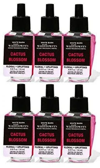 bath-and-body-works-6-pack-cactus-blossom-wallflowers-0-8-fl-oz-24-ml-fragrance-refill-1
