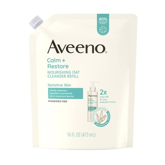 aveeno-calm-restore-nourishing-oat-facial-cleanser-refill-16-0-fl-oz-1