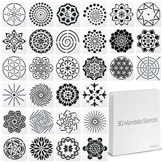 starspun-art-stencils-for-painting-30-piece-mandala-stencil-set-4x4-in-size-great-as-wall-stencil-ti-1