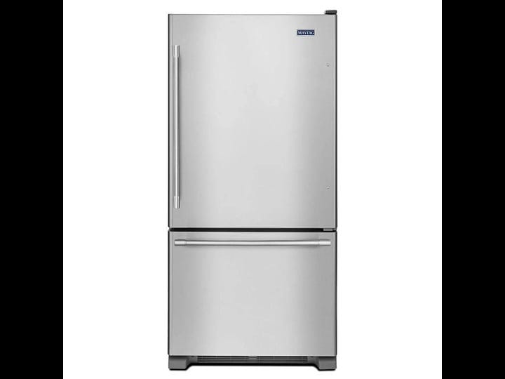 maytag-30-inch-wide-bottom-mount-refrigerator-19-cu-ft-mbf1958fez-fingerprint-resistant-stainless-st-1