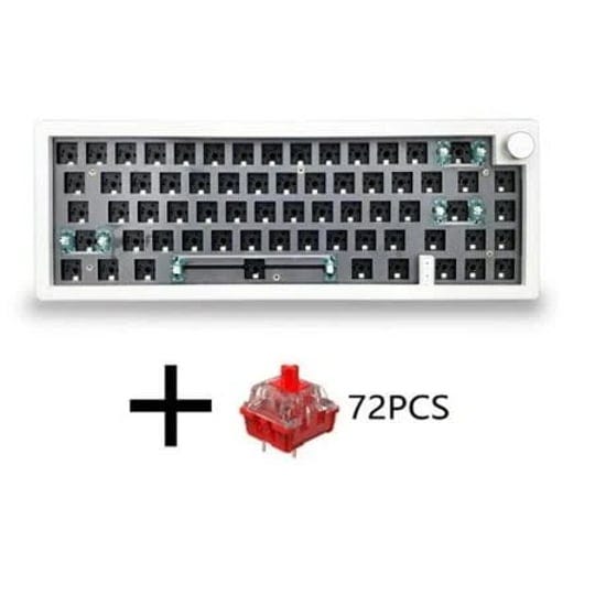 gmk67-keyboardred-diy-kit-hot-swappable-rgb-backlight-3-mode-white-mens-size-one-size-1