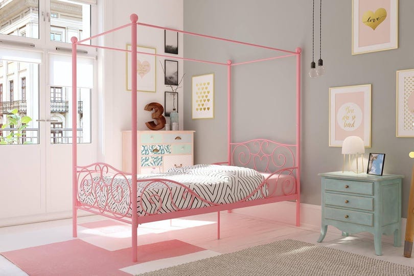 dhp-canopy-metal-bed-pink-twin-1
