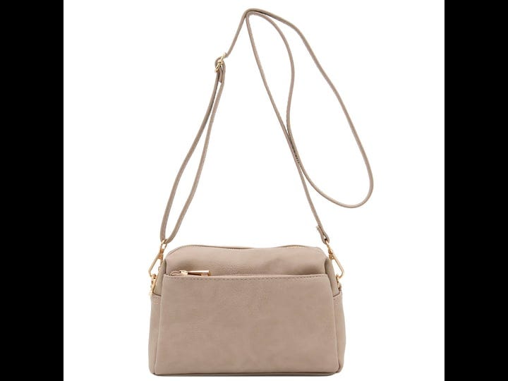 fashionpuzzle-triple-zip-small-crossbody-bag-beige-brick-womens-1