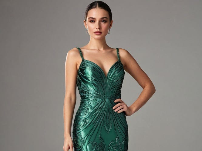Green-Cocktail-Dress-1