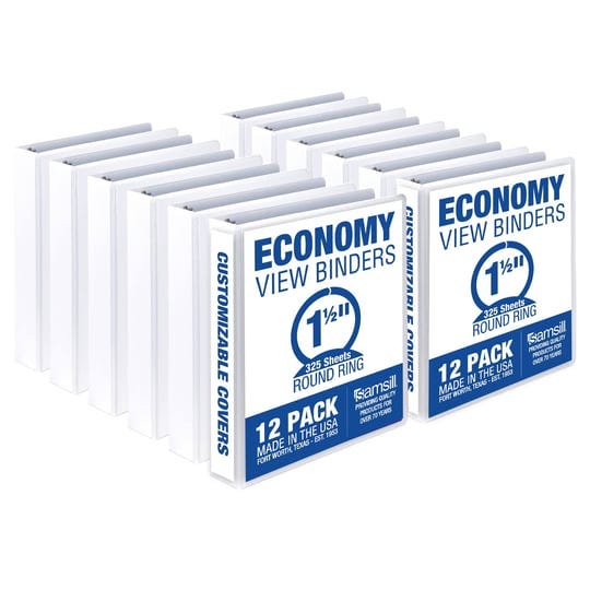 samsill-economy-3-ring-view-binder-1-5-inch-round-ring-white-bulk-binder-12-pack-1