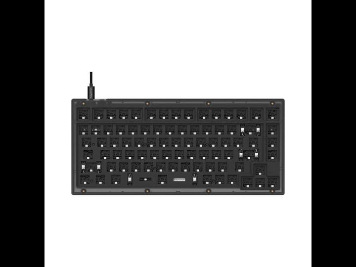 keychron-v1-wired-custom-mechanical-keyboard-barebone-version-75-layout-qmk-via-programmable-macro-w-1