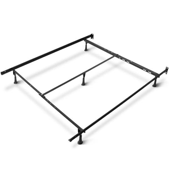 nestl-adjustable-metal-bed-rails-metal-adjustable-bed-frame-with-bed-center-support-leg-5-25-inch-h--1