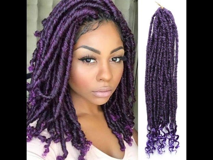 puromi-6-packs-18-inch-ombre-goddess-crochet-box-braids-with-curly-ends-synthetic-braiding-hair-exte-1