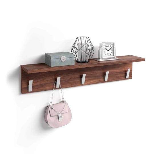 mobili-fiver-wall-coat-hanger-rachele-3149-in-walnut-laminate-finished-aluminium-made-in-italy-1