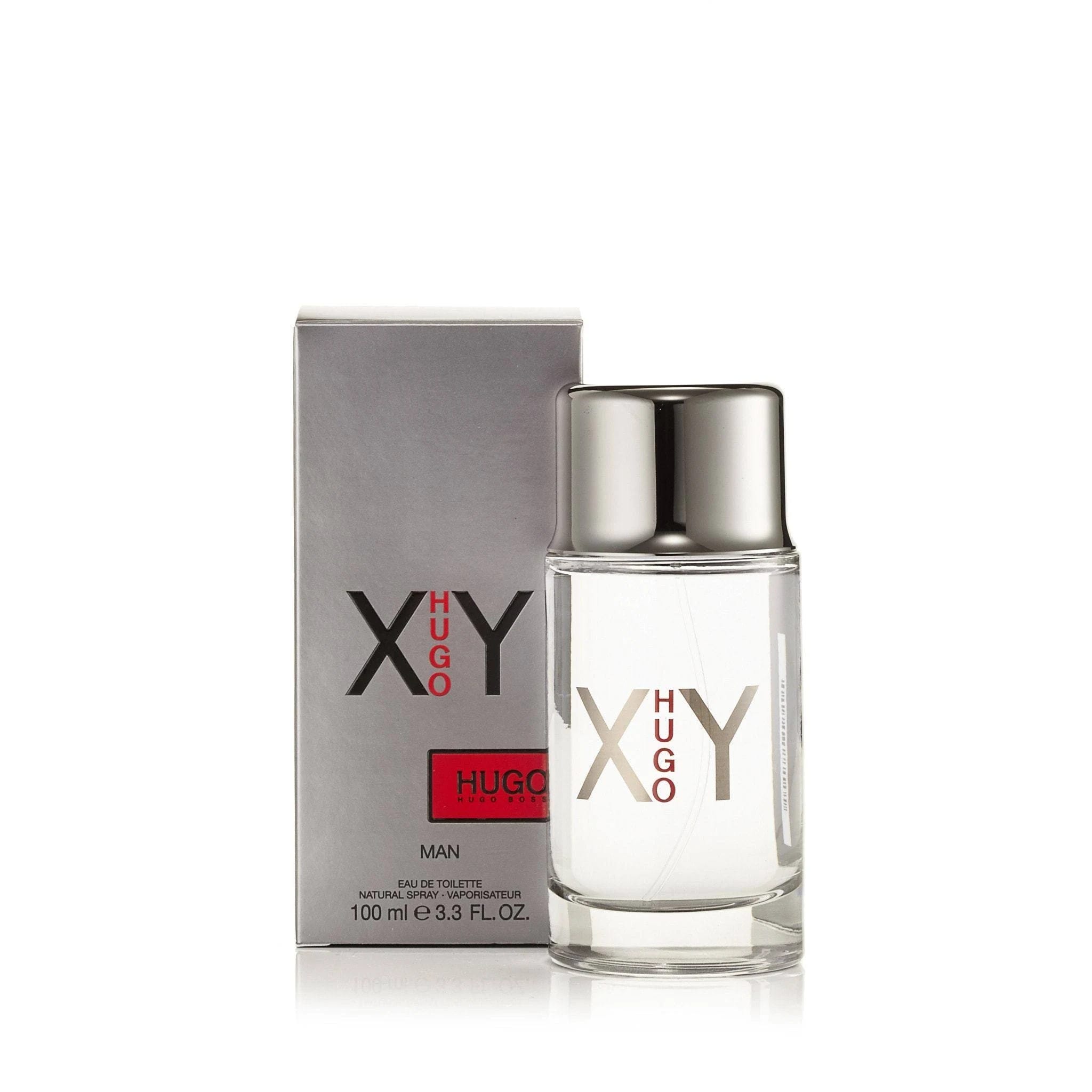 Hugo Boss XY Eau De Toilette Spray - Fresh, Woody Aroma with Mint and Bergamot Notes | Image