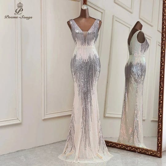 mega-mart-center-new-sexy-deep-v-neck-style-mermaid-evening-dresses-vestidos-formales-vestidos-de-fi-1