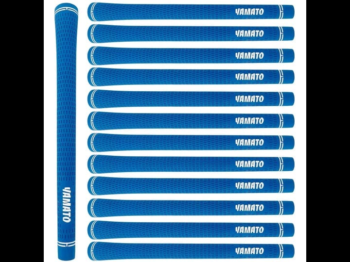 yamato-blue-nature-rubber-golf-grips-set-packed-with-13-piece-mid-size-golf-club-gripsall-weather-go-1