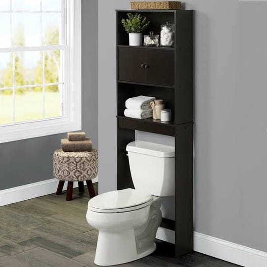 mainstays-23-inch-w-bathroom-space-saver-3-shelves-over-the-toilet-storage-cabinet-espresso-size-fit-1