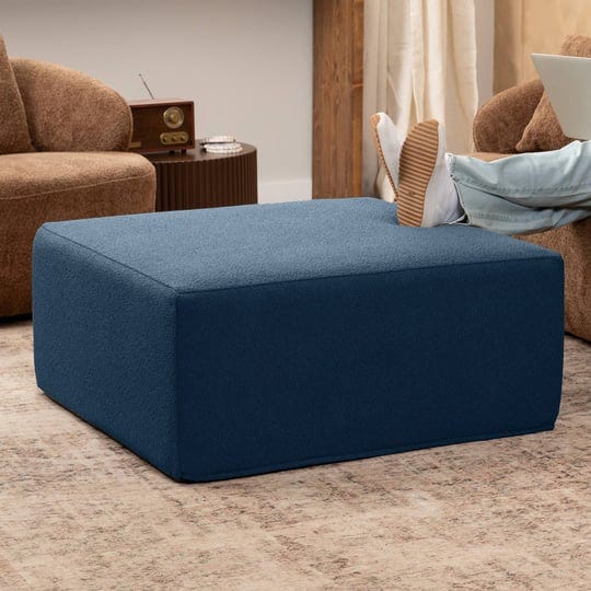 jaxx-fairlie-couch-ottoman-oversized-square-foam-coffee-table-ottoman-36-inch-boucle-navy-1