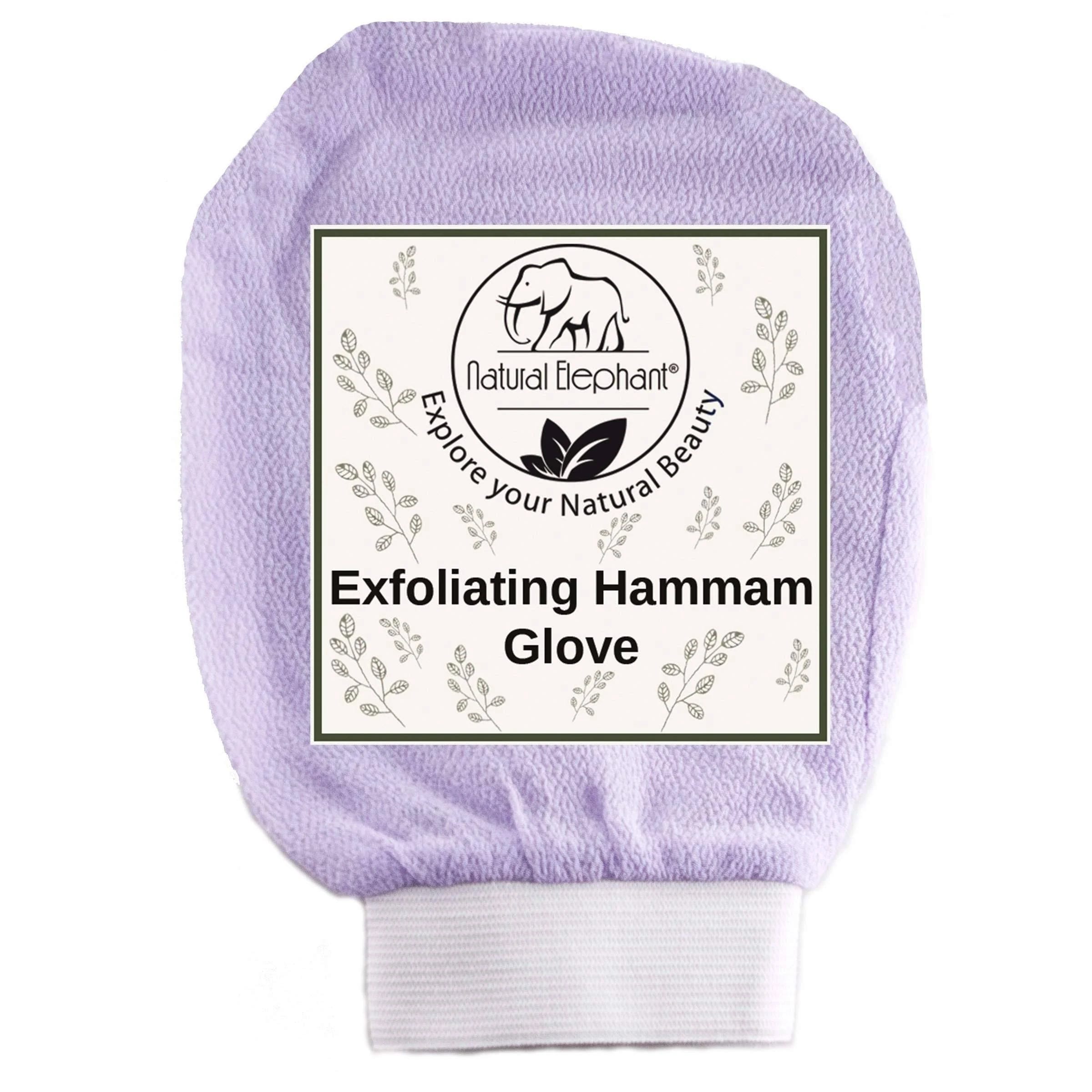 Natural Elephant Lilac Exfoliating Hammam Glove | Image