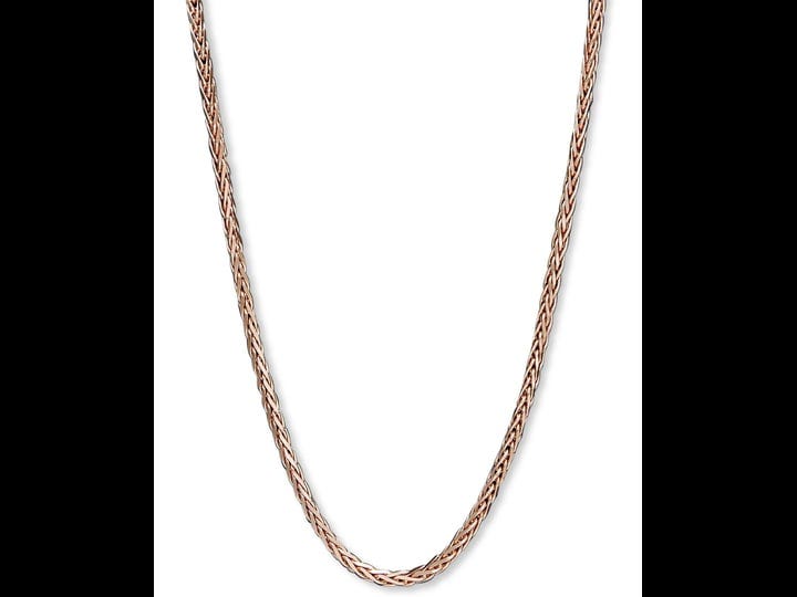14k-rose-gold-necklace-18-wheat-chain-9-10mm-1