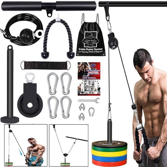taeku-weight-cable-pulley-system-gym-professional-home-gym-equipment-upgraded-fitness-lat-for-tricep-1
