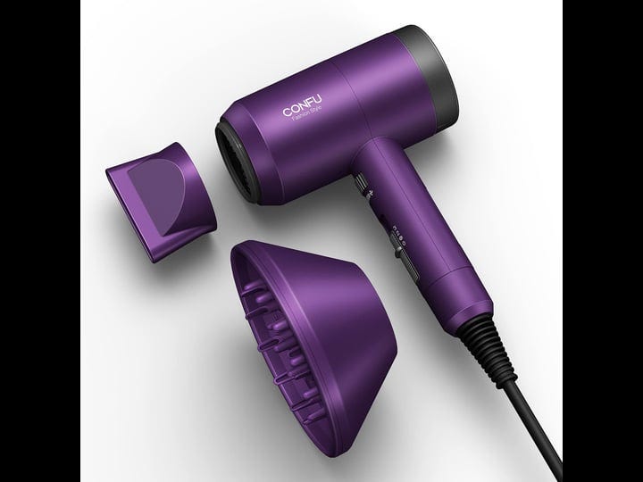 ionic-hair-dryer-portable-lightweight-diffuser-hair-dryer-hair-blow-dryer-with-2-attachments-use-for-1