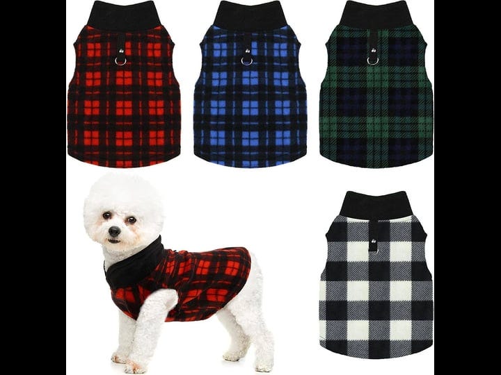 qesonoo-fleece-vest-dog-sweater-set-of-4-buffalo-plaid-dog-pullover-warm-jacket-winter-pet-clothes-w-1