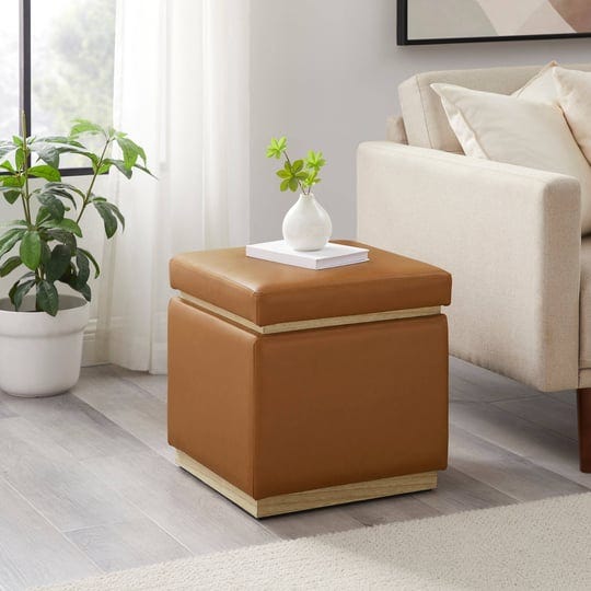 rue-faux-leather-square-storage-ottoman-caramel-1