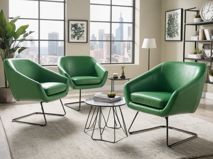 Faux-Leather-Green-Accent-Chairs-6