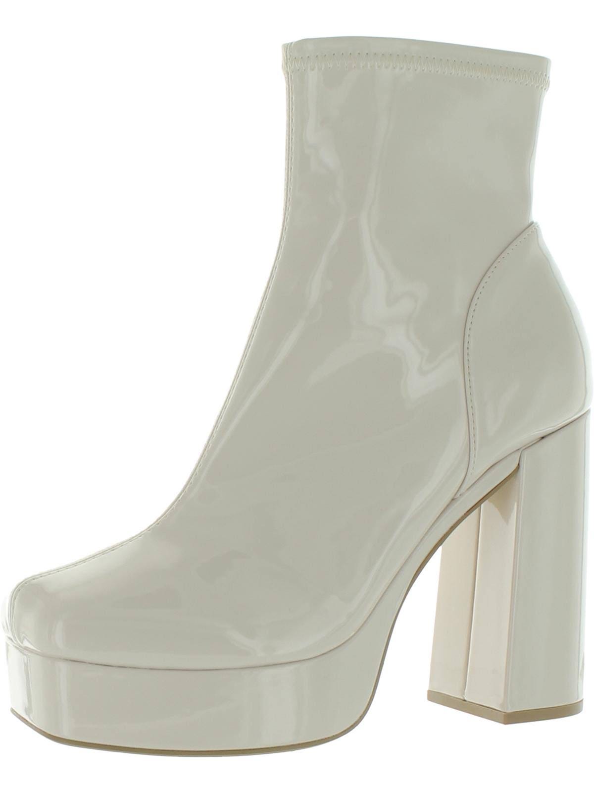 Fashionable Platform White Boots by Steve Madden | Image