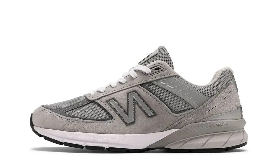 New Balance 990v5 Grey White